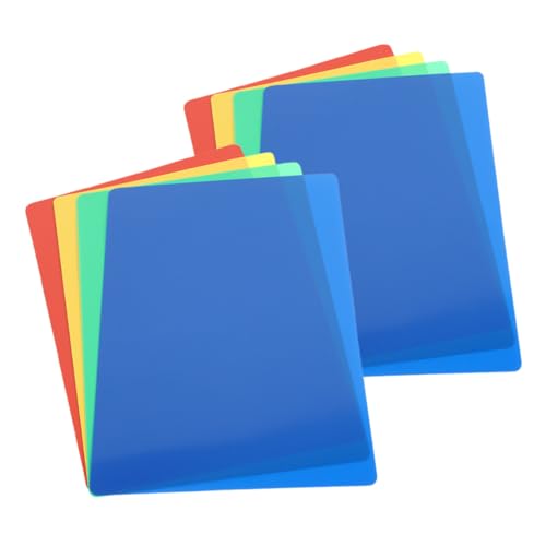 Alasum 8 Stück Teiliges Bunte Clay Mats aus Langlebigem Wiederverwendbare Multifunktionale Bastelunterlagen für Kreatives und Modellieren im Klassenzimmer von Alasum
