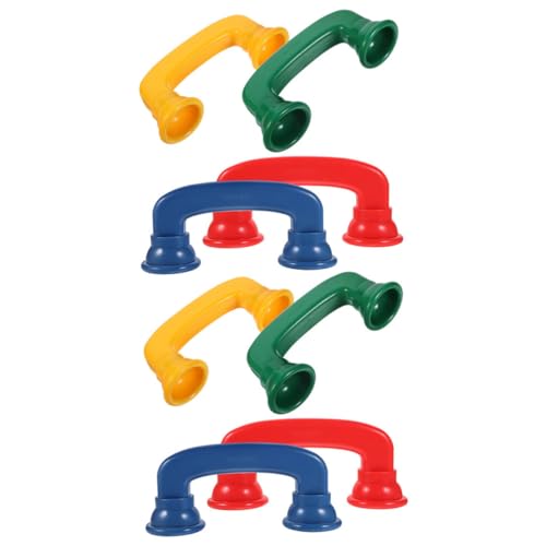 Alasum 8 Stück Teiliges Farbiges Whisper Phone aus Robustem Abs Pädagogisches Hörspielzeug mit Glatten Kanten Fördert Sprachkorrektur und Kreatives Lernen für Kleinkinder und Alasum 8 Stück Teiliges Farbiges Whisper Phone aus Robustem Abs Pädagogisches Hörspielzeug mit Glatten Kanten Fördert Sprachkorrektur und Kreatives Lernen für Kleinkinder und von Alasum