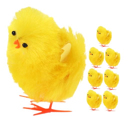 Alasum Osterküken-stofftier-Set 10 cm Groß Mini-osterküken Plüschtierspielzeug Für Jungen Und Mädchen von Alasum