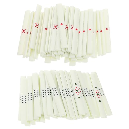 Alasum 88Stücke Chinesisches Mahjong Spielzubehör Sticks Langlebig und Zuverlässig für Mahjong Salons und Gesellschaftliche Veranstaltungen Professionelle von Alasum
