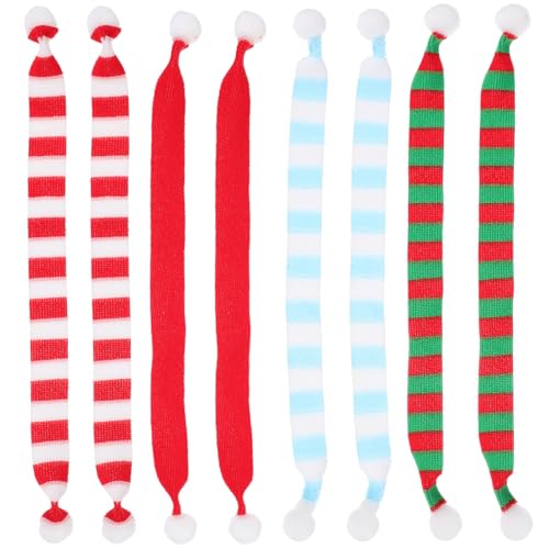 Alasum Schal Damen Mini Weihnachtsschal 8stk Weihnachtsdekoration Für Puppen Party Supplies Feiertags Minischals Alasum Schal Damen Mini Weihnachtsschal 8stk Weihnachtsdekoration Für Puppen Party Supplies Feiertags Minischals von Alasum