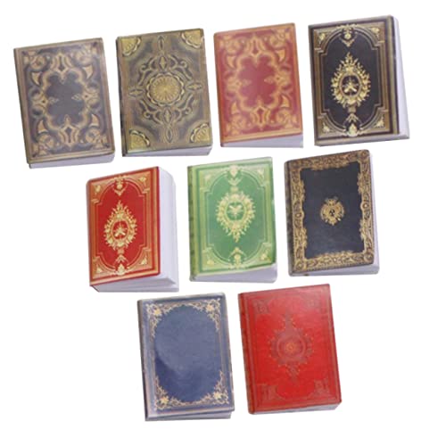 Alasum Puppenhaus Mini Bücher 9 Stück Miniatur Bücher Sets Winzige Bücher Spielzeug Für Kinder Puppenhaus Szene Zubehör Alasum Puppenhaus Mini Bücher 9 Stück Miniatur Bücher Sets Winzige Bücher Spielzeug Für Kinder Puppenhaus Szene Zubehör von Alasum