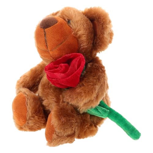 Alasum Weicher Plüschbär Mit Rose Zum Valentinstag Herzerwärmendes Für Freundin Und Sammler-stofftier Alasum Weicher Plüschbär Mit Rose Zum Valentinstag Herzerwärmendes Für Freundin Und Sammler-stofftier von Alasum