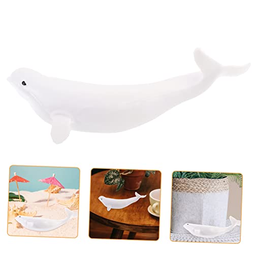 Alasum Beluga-Modellspielzeug Tortenaufsatz Spielzeug lebensechtes Walmodell Wal Figur Kinderzimmer Dekoration Marine Tier Dekoration realistische Walmodelle Wal-Dekoration Plastik Weiß Alasum Beluga-Modellspielzeug Tortenaufsatz Spielzeug lebensechtes Walmodell Wal Figur Kinderzimmer Dekoration Marine Tier Dekoration realistische Walmodelle Wal-Dekoration Plastik Weiß von Alasum