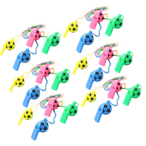 Alasum 24 Stücke Fußball Pfeifen Lanyard Pfeife Für Jungen Und Mädchen Spaß Party Favor Für Fußball Fans Alasum 24 Stücke Fußball Pfeifen Lanyard Pfeife Für Jungen Und Mädchen Spaß Party Favor Für Fußball Fans von Alasum