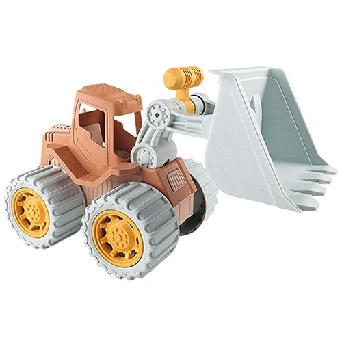 Alasum Bulldozer für technisches Fahrzeug Frontlader-LKW Kleinkind strandkorb Bagger Fahrzeugmodell für Bulldozer-Automodell Strandwagen für Plastik von Alasum