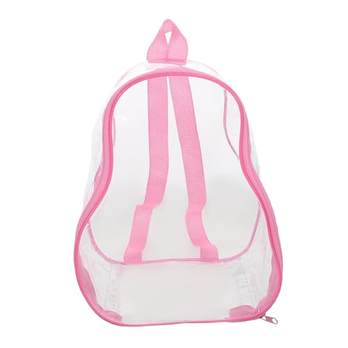 Alasum Clear Doll Rucksack Kürbisform Transparent Doll Traging Case Doll Speicher Organizer -Tasche Für Mini -Figuren Süße Puppenanzeigebeutel von Alasum