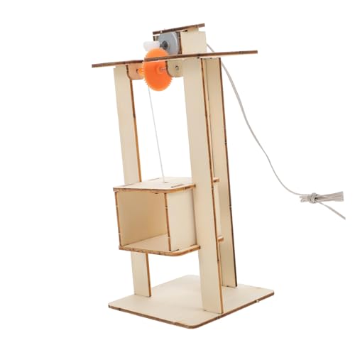 Alasum DIY Aufzug Modell Bausatz Technisches Lernspielzeug zum Zusammenbauen ohne Batterie Pädagogisches Experimentierset für Wissenschaft und Bastelfähigkeiten Alasum DIY Aufzug Modell Bausatz Technisches Lernspielzeug zum Zusammenbauen ohne Batterie Pädagogisches Experimentierset für Wissenschaft und Bastelfähigkeiten von Alasum