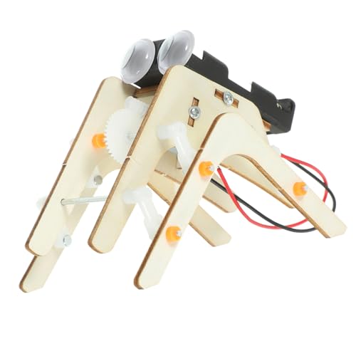 Alasum DIY Holz Spider Robot Bausatz Wissenschaftliches Experimentierspielzeug Edukatives Holzroboter Bastelset für Jugendliche Fördert Kreativität und Naturwissenschaftliches Lernen von Alasum