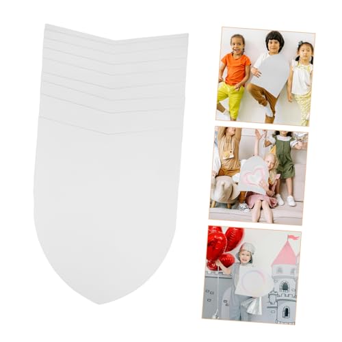 Alasum DIY Spielzeugschild für Jungen und Mädchen Leicht zu Greifende Pappschilde zum Bemalen und Basteln für Kinderpartys Ritterspiele und Kreative Freizeitgestaltung Alasum DIY Spielzeugschild für Jungen und Mädchen Leicht zu Greifende Pappschilde zum Bemalen und Basteln für Kinderpartys Ritterspiele und Kreative Freizeitgestaltung von Alasum