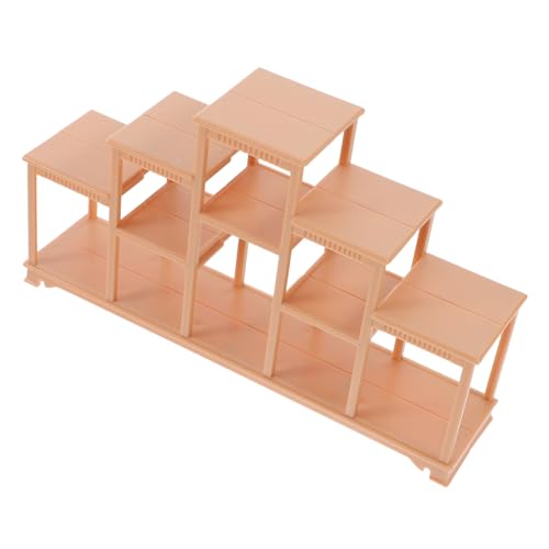 Alasum Dekorative Mini Dollhouse Display Ständer Plastik Dollhouse Möbel Für Puppenhaus Küchenschrank Wohnzimmer Accessoire Spiel Und Hand-Auge-koordination Requisite von Alasum