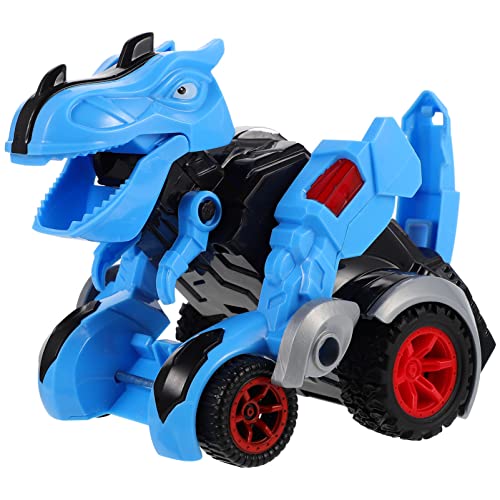 Alasum Dino Spielzeug Jungen Spielzeug Dinosaurier Inertia Auto Blauer Tyrannosaurus Rex Transformierbares Für Jungen Und Ädchen Ideales Vorschulspielzeug Für Kreative Abenteuer von Alasum