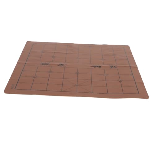 Alasum Klappbares Schachbrett - Chinesisches Brett Aus Pu-Leder Für Zuhause Doppelseitiges Spielbrett Spielebedarf Alasum Klappbares Schachbrett - Chinesisches Brett Aus Pu-Leder Für Zuhause Doppelseitiges Spielbrett Spielebedarf von Alasum