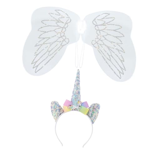 Alasum Verkleidungsset Stirnband Feenflügel für Kleinkinder Jungen und Mädchen Party-Accessoires und Kostüme Alasum Verkleidungsset Stirnband Feenflügel für Kleinkinder Jungen und Mädchen Party-Accessoires und Kostüme von Alasum