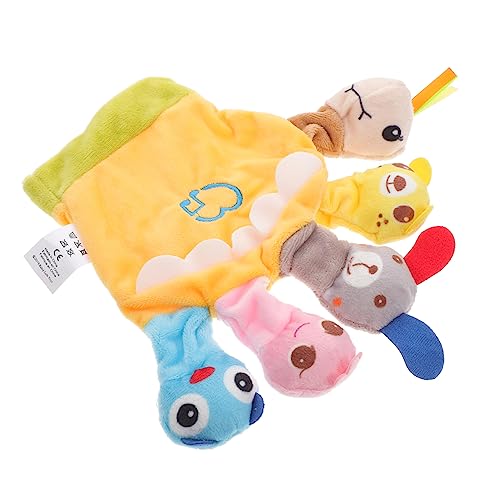 Alasum Finger Puppen Abdeckung interaktives Puppen spielsachen für draußen Cartoon-Design Fun Toy Toys Fingerpuppen Fingerspielzeug PP Baumwolle Yellow Alasum Finger Puppen Abdeckung interaktives Puppen spielsachen für draußen Cartoon-Design Fun Toy Toys Fingerpuppen Fingerspielzeug PP Baumwolle Yellow von Alasum