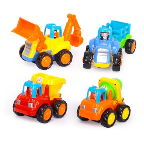 Alasum Friktionsbetriebenes Spielzeugauto Ingenieurfahrzeuge Für Kleinkinder Frühes Lernspielzeug Für Jungen Und ädchen Traktor/Bulldozer/Kipper/Zementmischer Zufällige Auswahl Alasum Friktionsbetriebenes Spielzeugauto Ingenieurfahrzeuge Für Kleinkinder Frühes Lernspielzeug Für Jungen Und ädchen Traktor/Bulldozer/Kipper/Zementmischer Zufällige Auswahl von Alasum