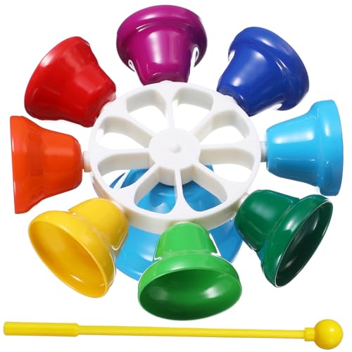 Alasum Glocke für Farbige Musikinstrumente Pädagogisches Gehirnentwicklung Sicheres und Design für Vorschulkinder und Musikliebhaber von Alasum