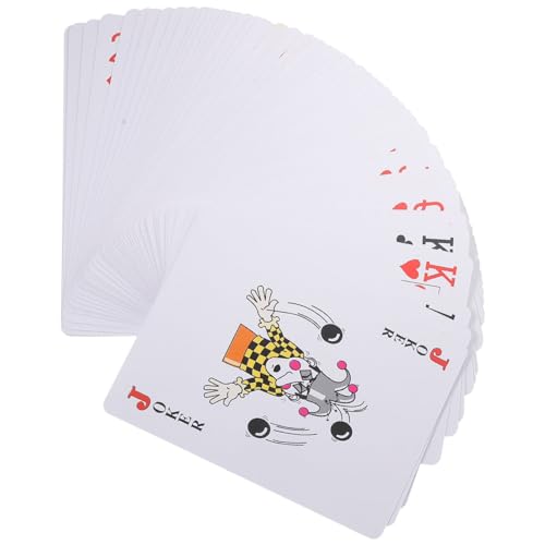 Alasum Große Spielkarten Jumbo-Riesenspielkarten 9 51 X 6 5 cm 76-Zoll-Pokerdeck Mit Übergroßen Bridge-Karten Riesigen Spielkarten Für Partydekorationen von Alasum