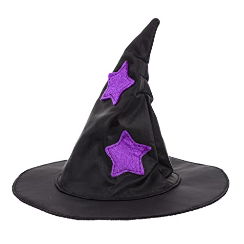 Alasum Halloween Hundekostüm Hexenhut für Haustiere Leichtes Atmungsaktives Cosplay Party Zubehör Bequemer Verstellbarer Zaubererhut mit Sternenmuster Passend für Hunde Alasum Halloween Hundekostüm Hexenhut für Haustiere Leichtes Atmungsaktives Cosplay Party Zubehör Bequemer Verstellbarer Zaubererhut mit Sternenmuster Passend für Hunde von Alasum
