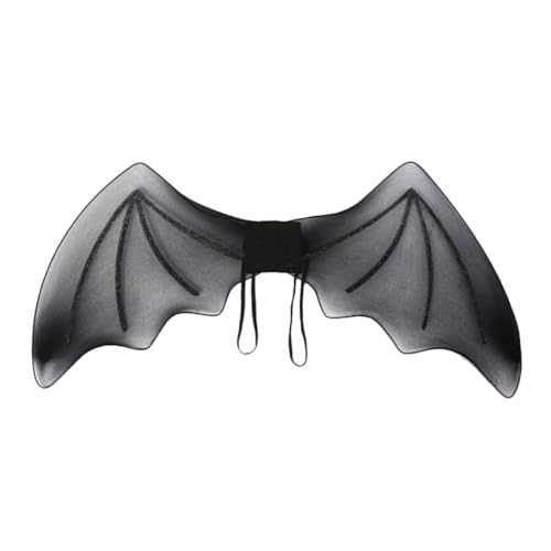Alasum Halloween Schwarzer Cosplay Fledermausflügel Leichtes Hautfreundliches Material Langlebig und Robust für Halloween Kostüm Party Bühnenauftritt und Karneval Alasum Halloween Schwarzer Cosplay Fledermausflügel Leichtes Hautfreundliches Material Langlebig und Robust für Halloween Kostüm Party Bühnenauftritt und Karneval von Alasum