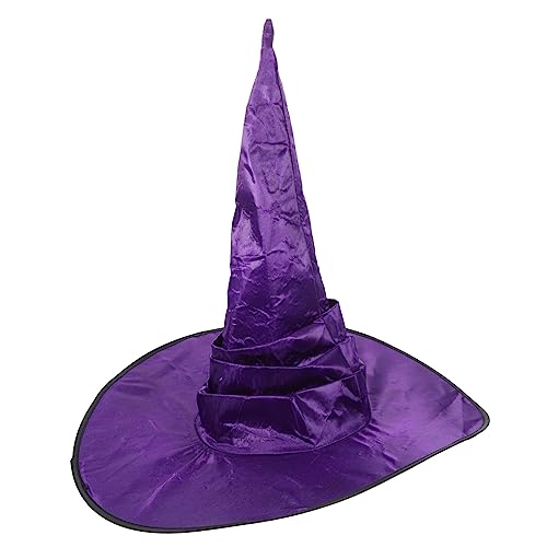 Alasum Halloween-hexenhut Maskerade-hut Kostüm Hexenhut Festlicher Hexenhut Hexenkostüm Maskerade-zaubererhut Hexenkopfbedeckung Cosplay-zaubererhut Halloween-zaubererhut Violett Stoff Alasum Halloween-hexenhut Maskerade-hut Kostüm Hexenhut Festlicher Hexenhut Hexenkostüm Maskerade-zaubererhut Hexenkopfbedeckung Cosplay-zaubererhut Halloween-zaubererhut Violett Stoff von Alasum