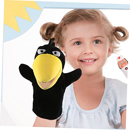 Alasum Handpuppe Tier Handspielzeug Cartoon Plüsch Fingerpuppe Motorikspielzeug Lernspielzeug für Geburtstagsfeier und Eltern Junge Mädchen Interaktion von Alasum