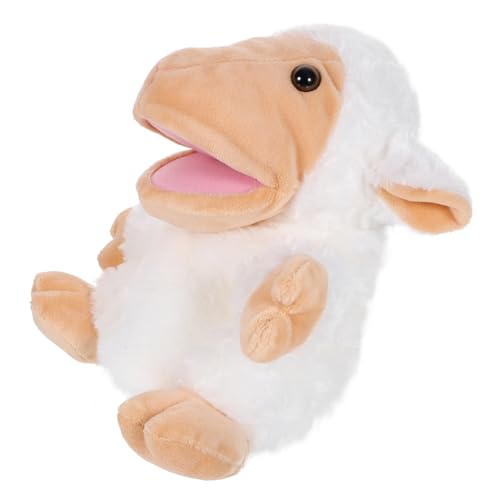 Alasum Handpuppen Schaf aus Interaktive Tierhandpuppe für Süßes Plüschtier für Rollenspiele und Geschichtenerzählen Leicht und Tragbar Sicher Alasum Handpuppen Schaf aus Interaktive Tierhandpuppe für Süßes Plüschtier für Rollenspiele und Geschichtenerzählen Leicht und Tragbar Sicher von Alasum