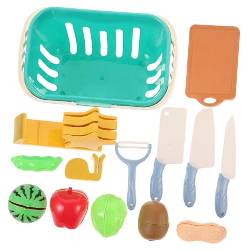 Alasum Spielzeug-Set Zum Schneiden Von Obst Für Kleinkinder Rollenspiel-Spielzeug Aus Holz Obst Und Gemüse Alasum Spielzeug-Set Zum Schneiden Von Obst Für Kleinkinder Rollenspiel-Spielzeug Aus Holz Obst Und Gemüse von Alasum