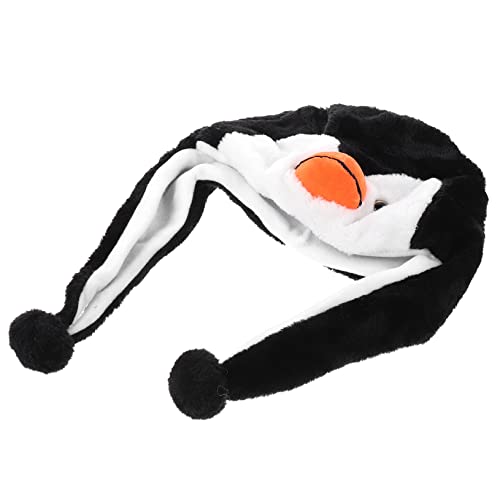 Alasum Elastische Pinguin-kappen Für Jungen Und Mädchen Plüsch-cartoon-mütze Hut Kinnriemen Kordel Alasum Elastische Pinguin-kappen Für Jungen Und Mädchen Plüsch-cartoon-mütze Hut Kinnriemen Kordel von Alasum