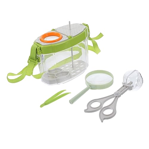 Alasum Insektenbeobachtungsbox Set Für Tragbare Lupe Insektenfänger Und Sammelbox Mit Zubehör Perfekt Für Outdoor Forschung Und Naturerkundung Lernspielzeug Für Jungen Und ädchen von Alasum