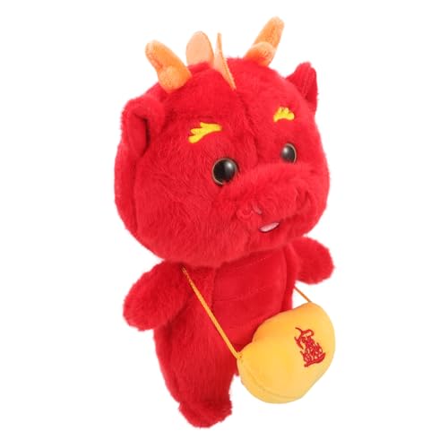 Alasum Jahr des Drachen-Plüschspielzeugs Plüsch-Drachenspielzeug ausgestopfte Drachenfigur Chinesisches Neujahrsdrache-Plüschtier Maskottchen-Drachenmodell Neujahrsmaskottchen Tuch Alasum Jahr des Drachen-Plüschspielzeugs Plüsch-Drachenspielzeug ausgestopfte Drachenfigur Chinesisches Neujahrsdrache-Plüschtier Maskottchen-Drachenmodell Neujahrsmaskottchen Tuch von Alasum