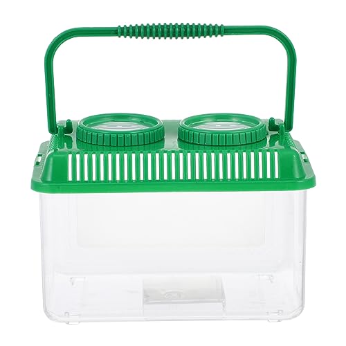Alasum Kasten Beobachtungsbox für Insekten Insektenbeobachtung Outdoor-Insektenkäfig Insektenkäfig im Freien Kopfnetz Goldfischglas im Freien tragbarer Lupenkoffer Plastik Green Alasum Kasten Beobachtungsbox für Insekten Insektenbeobachtung Outdoor-Insektenkäfig Insektenkäfig im Freien Kopfnetz Goldfischglas im Freien tragbarer Lupenkoffer Plastik Green von Alasum