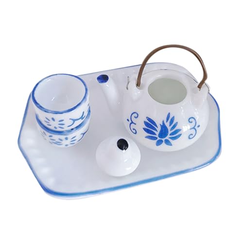 Alasum Keramik Miniatur Teeservice Set Teilig DIY Puppenhaus Zubehör Dekoratives Porzellan Teegeschirr Langlebiges Modell für Puppenhaus Deko und Foto Requisiten Alasum Keramik Miniatur Teeservice Set Teilig DIY Puppenhaus Zubehör Dekoratives Porzellan Teegeschirr Langlebiges Modell für Puppenhaus Deko und Foto Requisiten von Alasum