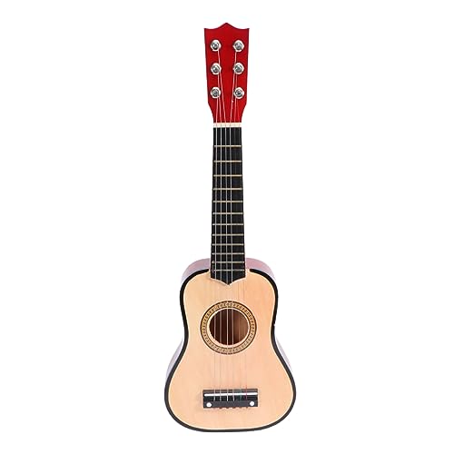 Alasum Kinderakustikgitarre für Anfänger Musikinstrument aus Hochwertigem Holz Geeignet für Beige für Gitarrespielen von Alasum