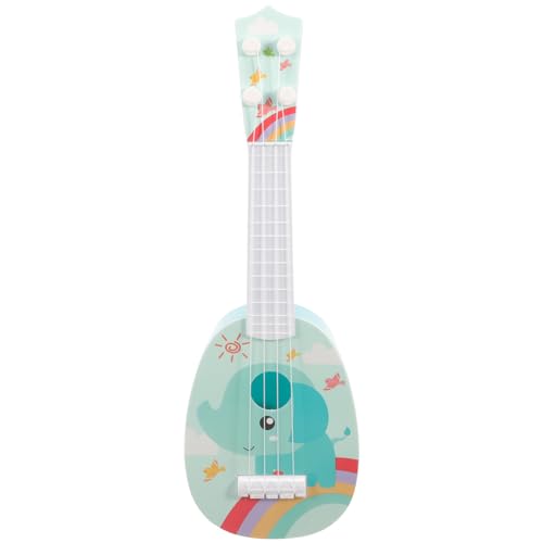 Alasum Kindergitarre Für Mädchen Und Jungen Musikinstrumente Spielzeug Mit Ukulele Tamburin Maracas Mundharmonika Mini-Band-Sets Für Kleinkinder von Alasum
