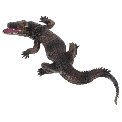 Alasum Krokodilmodell für die frühe Bildung Krokodilfigur realistische Alligatorfigur Tiermodell Kunststoffmodell simuliertes Krokodilmodell realistisches Krokodilmodell PVC Dark Brown Alasum Krokodilmodell für die frühe Bildung Krokodilfigur realistische Alligatorfigur Tiermodell Kunststoffmodell simuliertes Krokodilmodell realistisches Krokodilmodell PVC Dark Brown von Alasum