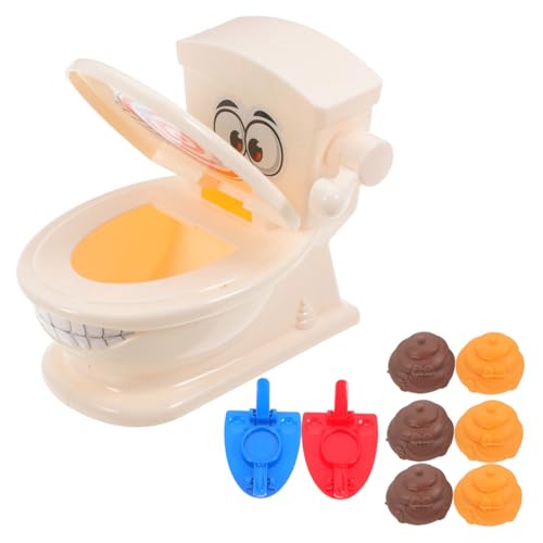 Alasum Lustiges Prank Spiel Set mit Fake Toiletten KOT Tragbares Interaktives Wurfspiel für Familien Fördert Kreativität und Gemeinsame Unterhaltung Einfach Aufzubauen und Vielseitig von Alasum