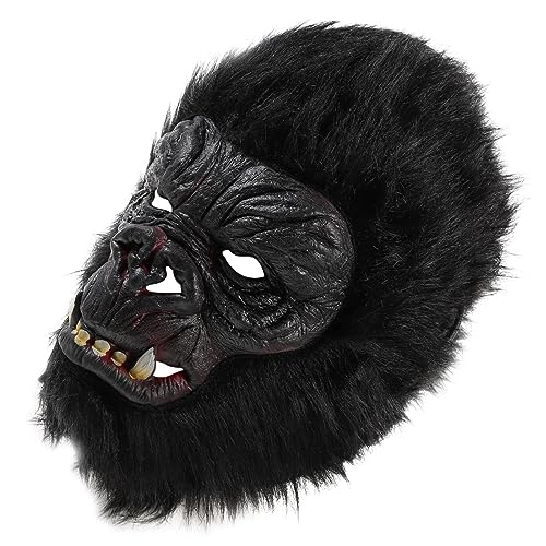 Alasum Halloween Maske Scary Gorilla Kopfbedeckung Maskerade Tiermaske Karneval Masken Cosplay Requisiten von Alasum