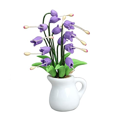 Alasum Maßstab Miniatur Blumentopf Dekoration Realistisches Blumenornament Für Puppenmöbel Alasum Maßstab Miniatur Blumentopf Dekoration Realistisches Blumenornament Für Puppenmöbel von Alasum