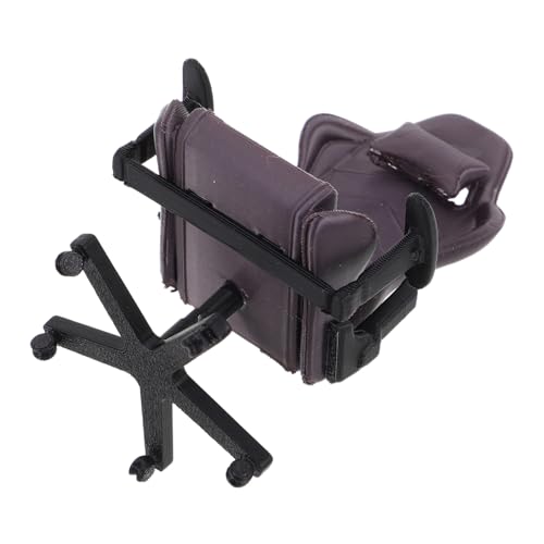 Alasum Maßstab Puppenhaus Möbel Tiny Office Chair Miniatur Möbel für Sammler und Kinderzimmer Dekoration Alasum Maßstab Puppenhaus Möbel Tiny Office Chair Miniatur Möbel für Sammler und Kinderzimmer Dekoration von Alasum