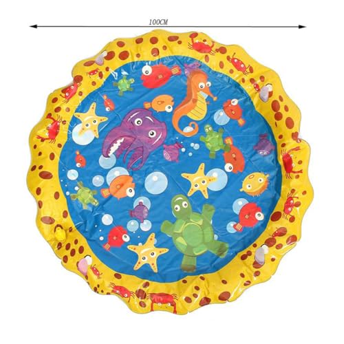 Alasum Mattenspielzeug Outdoor Kinderspielzeug Wassermatte Wasserspray Spielzeugmatte Wassersprinkler Pad Bunt Alasum Mattenspielzeug Outdoor Kinderspielzeug Wassermatte Wasserspray Spielzeugmatte Wassersprinkler Pad Bunt von Alasum