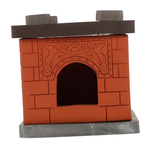 Alasum Mikro-Landschaftsofen Dollhouse Ofen Mini-Herdmodell für kinderspielzeug ausgefallene Weihnachten Mini-Herd-Modell Mini-DIY- Keramik Coffee von Alasum