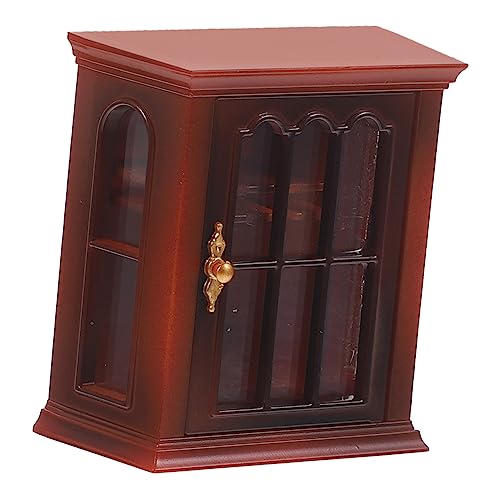 Alasum Mini-Hausmöbelmodell Miniatur winziges Accessoires und Möbel Living Room Decoration wohnzimmerdeko Exquisite Mini-Möbel dekorativer Kleiner Schrank Plastik von Alasum