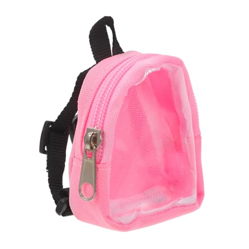Alasum Mini Rucksack für Puppen mit Verstellbaren Trägern Transparenter Mini Schultasche für Puppen Multifunktionale Aufbewahrung Passende Tasche für Kindergarten und Vorschulspielzeug Alasum Mini Rucksack für Puppen mit Verstellbaren Trägern Transparenter Mini Schultasche für Puppen Multifunktionale Aufbewahrung Passende Tasche für Kindergarten und Vorschulspielzeug von Alasum