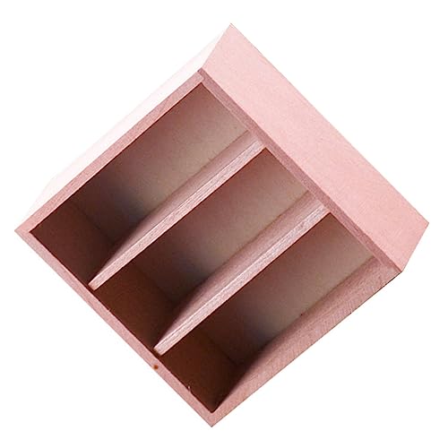 Alasum Mini-Schrank-Ornamente Mini-verzierung Heimwerken Fläschchen Modern Leben Sachen Für Mini Schrank Puppenhaus Mini-möbelmodelle Klein Miniaturen Mini-feen Holz von Alasum