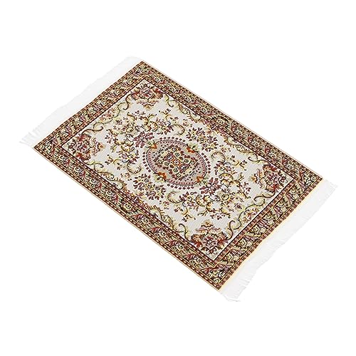 Alasum Mini-Teppich Fußbodenteppich Puppenhaus-Tapete Puppenhauszubehör Böhmischer Teppich Miniaturteppich Puppenmöbel simuliertes Teppichdekor Mini-Bodendekor Mini-Hausmöbelzubehör Tuch Alasum Mini-Teppich Fußbodenteppich Puppenhaus-Tapete Puppenhauszubehör Böhmischer Teppich Miniaturteppich Puppenmöbel simuliertes Teppichdekor Mini-Bodendekor Mini-Hausmöbelzubehör Tuch von Alasum