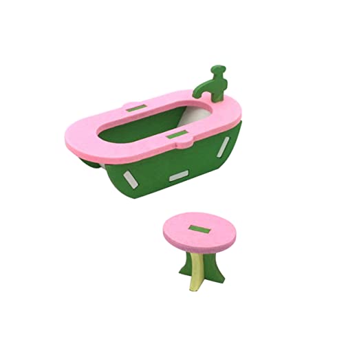 Alasum Entzückendes Badespielzeug Für Jungen Und Mädchen 4er-Set Miniatur-hausmöbel in DREI Farben Alasum Entzückendes Badespielzeug Für Jungen Und Mädchen 4er-Set Miniatur-hausmöbel in DREI Farben von Alasum