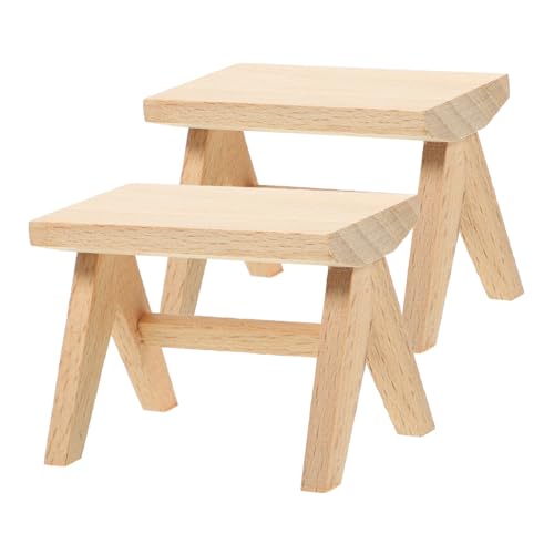 Alasum Miniaturhocker Für Puppenhaus Miniatur-holzhocker Möbel Für Jungen Und Mädchen Dekorativer Minihocker Für Das Puppenhaus Fördert Die Kreativität Alasum Miniaturhocker Für Puppenhaus Miniatur-holzhocker Möbel Für Jungen Und Mädchen Dekorativer Minihocker Für Das Puppenhaus Fördert Die Kreativität von Alasum