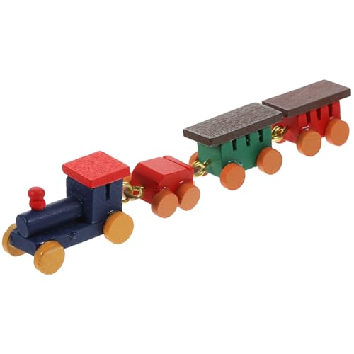 Alasum Puppenhaus-schmuck Mini-Zug Modellspielzeug Cartoon-Zug-Set Für Jungen Und Mädchen Alasum Puppenhaus-schmuck Mini-Zug Modellspielzeug Cartoon-Zug-Set Für Jungen Und Mädchen von Alasum