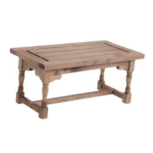 Alasum Miniatur Holztisch Puppenhaus Möbel Kleine Realistisch Proportionierte Tischmodell für Puppenhaus Küche Wohnzimmer Dekoration Kinderfreundlich und Vielseitig Kompatibel Alasum Miniatur Holztisch Puppenhaus Möbel Kleine Realistisch Proportionierte Tischmodell für Puppenhaus Küche Wohnzimmer Dekoration Kinderfreundlich und Vielseitig Kompatibel von Alasum